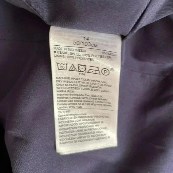 Banana Republic Drop-Hem  Shift Dress sz 14 - Picture 3 of 5